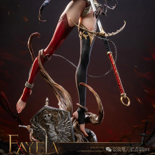 AmerFort x 桑德兰的等待 x 七点GAME『献祭骑士-法艾拉』典藏雕像 商品图3