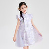 笛莎Deesha 童装女童连衣裙2025夏新款女童新中式国风印花棉布旗袍裙 商品缩略图1