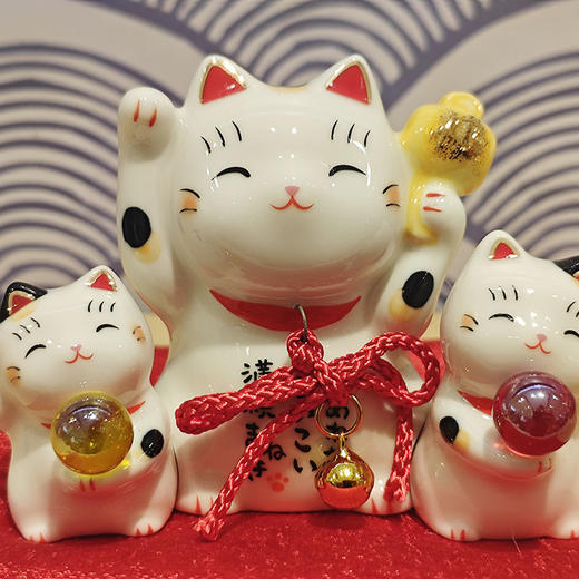【旬彩】 日本进口药师窑招财猫摆件 商品图3