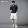 PINLI品立2025夏季新款宽松直筒休闲短裤男潮牌工装大口袋五分裤GD252117340 商品缩略图2