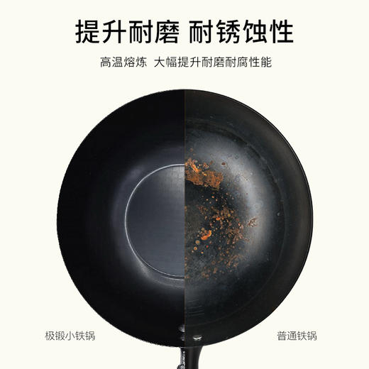 Velosan温仑山20cm不粘锅一人食炒锅炒菜精铁锅 商品图2