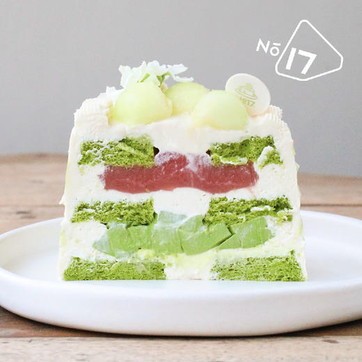 白桃茉莉玫珑瓜戚风蛋糕 商品图1