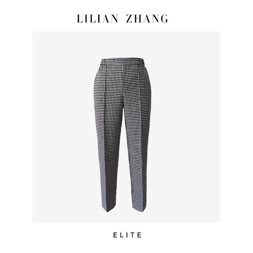 E-定制 ——“时尚轮回”——复古风尚——经典格纹女士九分裤 2504010 商品图0