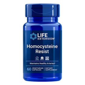 沿寿LIFE EXTENSION 同型半胱氨酸Homocysteine Resist 60粒