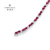 【红宝石手链】钻石世家 18K金红宝石镶钻手链  高级设计珠宝系列 让人一见倾心的红宝石 演绎女性的高贵柔情 也寓意着浪漫炙热的美好感情 商品缩略图2