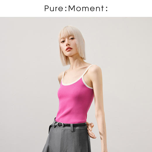 【商场同款】麦檬夏毛衫背心4F4233831 商品图0