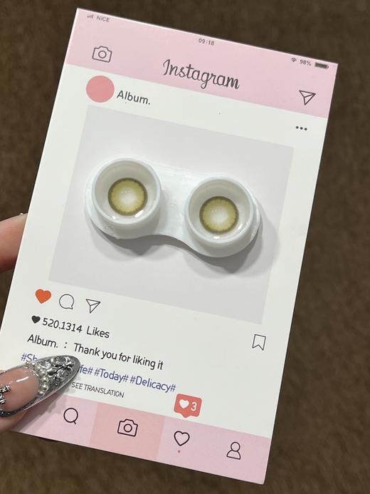 KiraFairy半年抛Ola Green--蕨类留白 商品图13