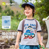 【7A抑菌】嘟嘟家男童短袖T恤夏季露营风儿童体恤夏装女童童装潮 商品缩略图1