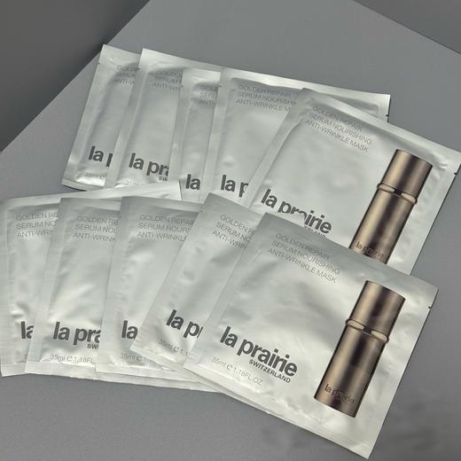 【无盒特价】La Prairie 莱珀妮贵妇黄金面膜10片装 商品图1