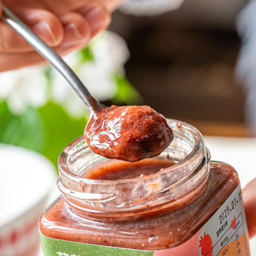 草莓蔓越莓鲜果酱 4瓶（150g/瓶） 商品图6