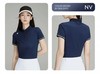 迪桑特高尔夫FIELD系列春夏款女士防晒修身短袖POLO衫 商品缩略图2