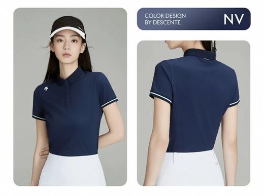 迪桑特高尔夫FIELD系列春夏款女士防晒修身短袖POLO衫 商品图2