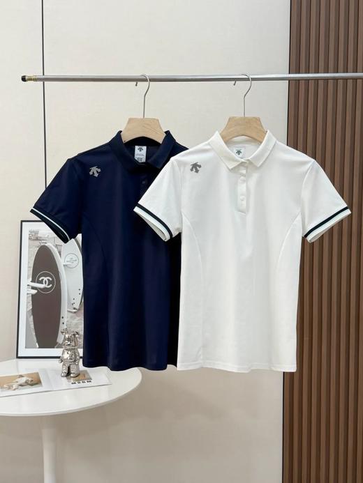 迪桑特高尔夫FIELD系列春夏款女士防晒修身短袖POLO衫 商品图4
