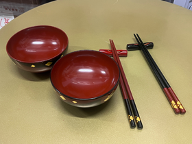 日本漆器碗筷一套