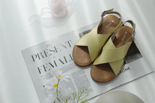 【3-5天发】重磅首发｜M.DINN觅瑾春夏限定马卡龙色系女款凉鞋拖鞋 乳胶牛津鞋底 上脚超柔软舒服 商品图6