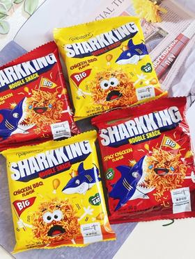 🔥【啪啪通鲨鱼🦈干脆面🍜】印尼🇮🇩旅游局官方推荐零食干脆面饼搭配烧烤粉料，满满印尼风味🤤梦回童年...这玩意儿太解馋了！敲级酥脆，越吃越香！