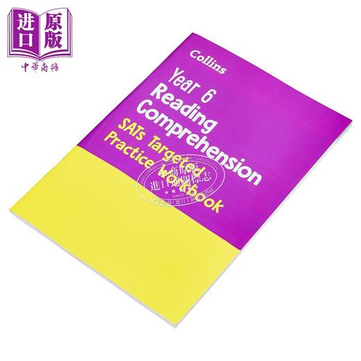 【中商原版】Year 6 Reading Comprehension SATs Targeted Practice Workbook 2022 tests 柯林斯阅读理解目标练习册 六年级 商品图2