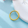 【限时克减150元】足金999 #CNC 5G黄金空心固口戒指磨砂仿钻女戒(BE5GJZ00220)预售产品下单后不退款不退货不换货不补差价 商品缩略图3