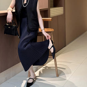 【部分现货】良木礼百褶半身裙（8086）