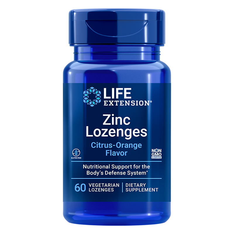 沿寿LIFE EXTENSION ZincLozenges（沿寿·锌片）60粒