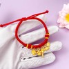 【限时7.5折】【定价黄金】足金 #儿童/宝宝 无氰5D可调节空心锦衣玉食吊饰编织红绳编绳手串(AA5DSC00003)预售产品下单后不退款不退货不换货不补差价 商品缩略图3