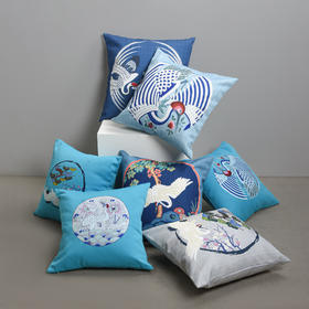 中国风抱枕皮（不含芯）4个起拍