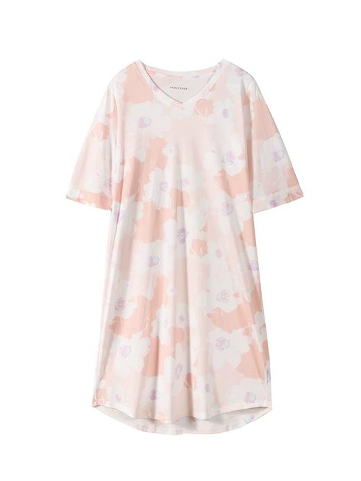 【32S棉莫单面】SCHIESSER德国舒雅女士32S棉莫单面布连衣裙31/24788D 商品图1