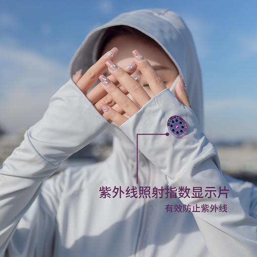 【宽松透气！防晒外套】夏季薄款冰丝防晒衣女超好看透气外套户外骑行防紫外线连帽防晒服。ry 商品图1