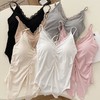蕾丝花边吊带背心 修身性感美背内 搭外穿一体式小女人气质内衣女 商品缩略图0