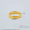 【限时克减150元】足金999.9 #复古风 古法空心固口戒指素圈戒指条戒（面宽约3.9-4.3mm）(AIGFJZ00275-2)（预售产品下单后不退款不退货不换货不补差价 商品缩略图3