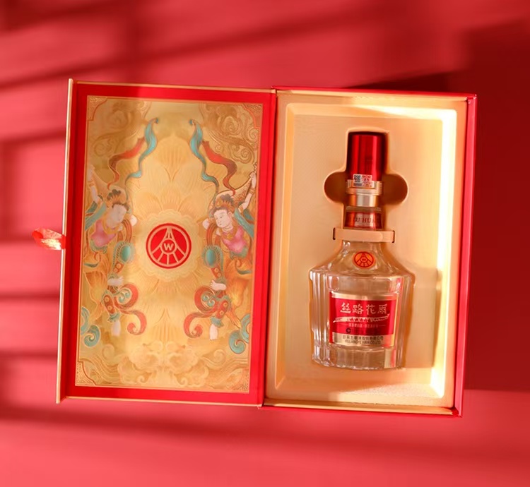 3-7天左右发货【自营】五粮液丝路花雨 52度浓香型白酒 500ml*6瓶