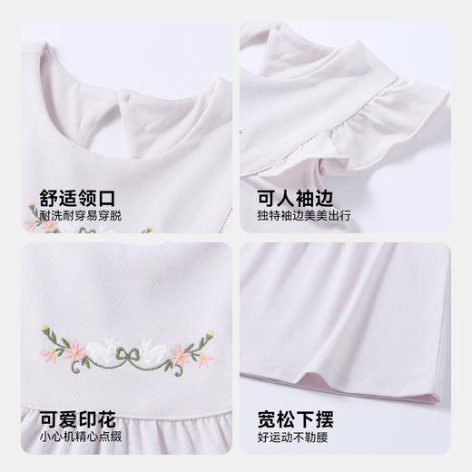 女童上衣夏季新款安奈儿童装TG521211 商品图4