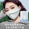 修饰脸型防晒口罩 户外透气护眼角面罩 女服帖面纱遮阳遮脸防紫外线 商品缩略图2