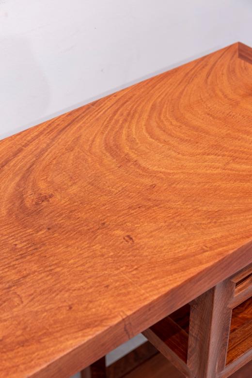 红桥红  家具严选  缅甸花梨(大果紫檀）  【238一块玉架几案】 商品图4