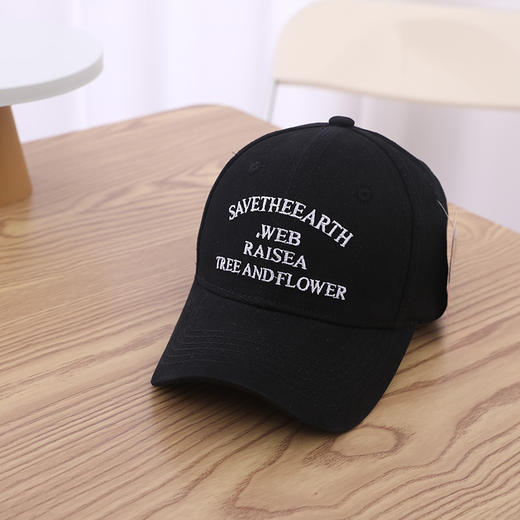 外贸新款帽子儿童鸭舌帽 欧美纯色中大童刺绣棒球帽 夏季街头嘻哈帽 商品图6