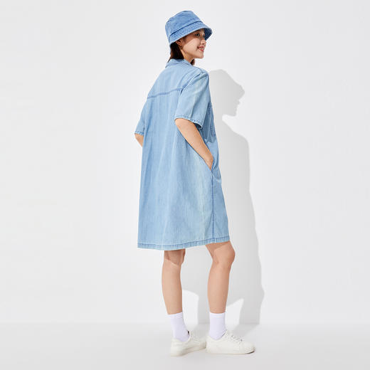 【裙装】H版翻领连衣裙 1P2225301 商品图4