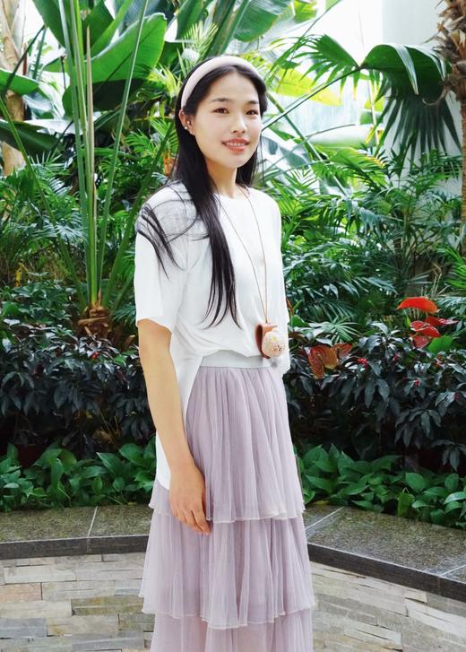 工厂直销 | “凉感面膜”系列  亲肤短袖 包容性强 不规则开叉中长款/防晒罩衫/V领短袖 商品图11