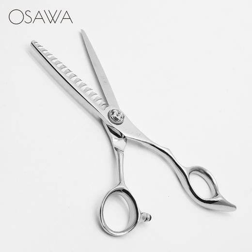 OSAWA大泽牙剪D3   男发牙剪美发剪刀理发剪男发剪 去发量40%-45% 商品图5