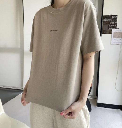 重磅渠道  AC经典字母圆领T恤  高克重双纱平纹  男女同款 商品图1