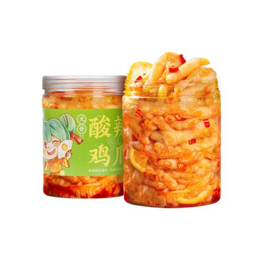 酸掌柜丨无骨鸡爪500g/罐 商品图0