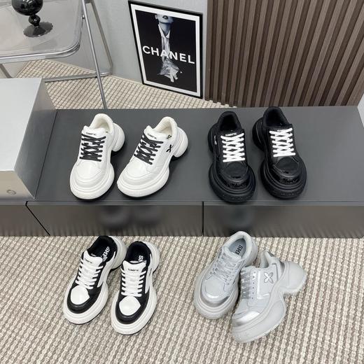 SMFKTide2025春夏最新王炸爆款百搭时尚潮流厚底十字花休闲鞋（HC） 商品图0