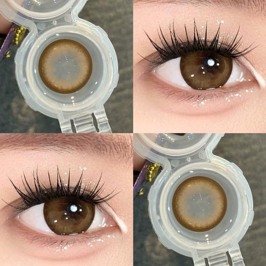 Lvycon旗下 · 水光炸弹&初恋感｜ 14.5mm白狮参考着色大直径｜韩产半年抛  2片 商品图1