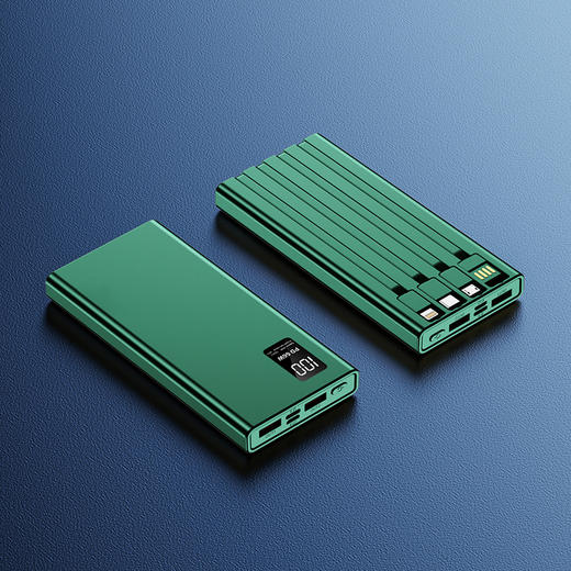 【66W超级快充！随身“法宝”】高颜值小巧，智能数显设计，超级快充便携移动电源，提速快充，满满能量，商务数码双重体验。 商品图6