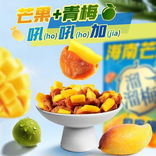 溜溜梅海南芒果抱抱梅70g 商品图0