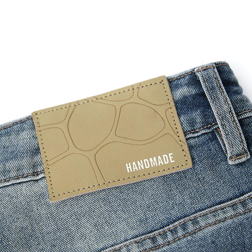 【断码清仓】HX 春秋季水洗萝卜牛仔长裤字母点缀S201511059101 商品图9