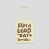 GOODBAI Have a good day薄款简易收叠印花帆布包托特包 商品缩略图3