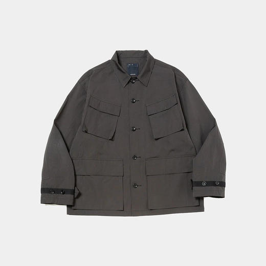 meanswhile Chambray Fatigue Blouson 机能性面料军事风夹克外套 商品图0