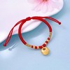 【限时7.5折】【定价黄金】足金 #招财纳福 #小胖福 3D硬金空心祥云平安福小胖福吊饰转运金珠调节编织绳贺岁红绳手串成品手串(AA3DSC00579)预售产品下单后不退款不退货不换货不补差价 商品缩略图2