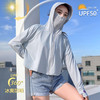 【宽松透气！防晒外套】夏季薄款冰丝防晒衣女超好看透气外套户外骑行防紫外线连帽防晒服。ry 商品缩略图0