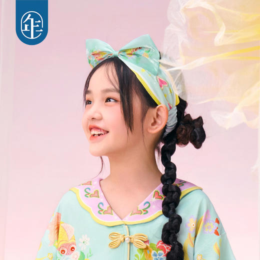 【年衣】2025女童发带儿童发饰头饰头箍发卡新中式发饰金玉年年发带 商品图4
